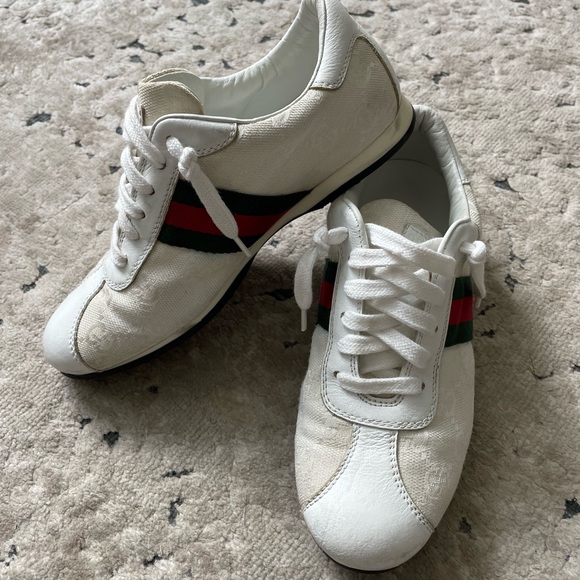 Gucci Kids Sneakers Sz 32 (US 13.5) - Picture 1 of 12